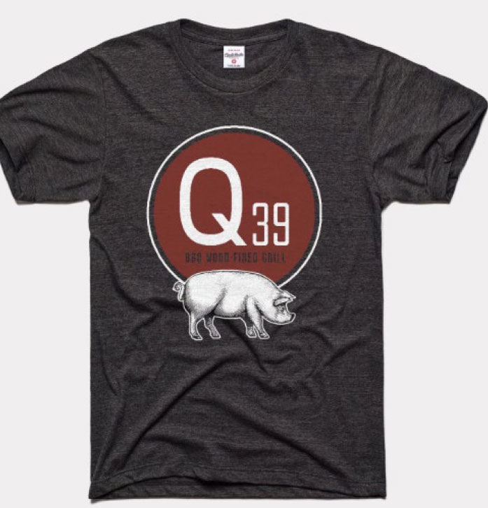 Q39 KC BBQ T-shirt by Charlie Hustle | Buy Online | Q39